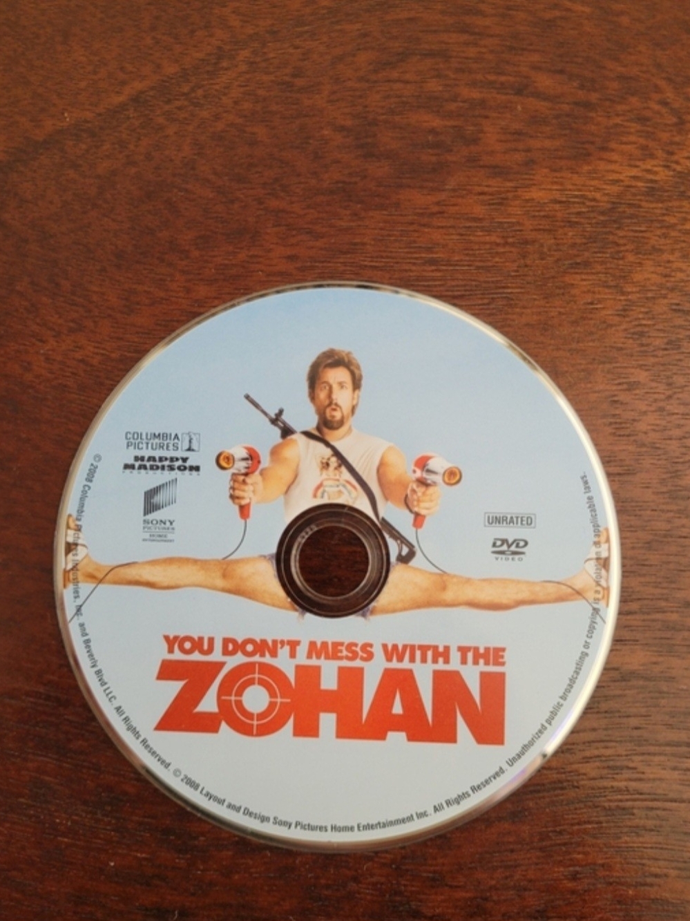 Sony - UNRATED - You Don't Mess With The Zohan - DVD Movie